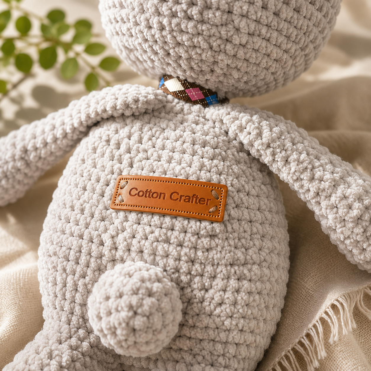 Cotton Crafter label close-up